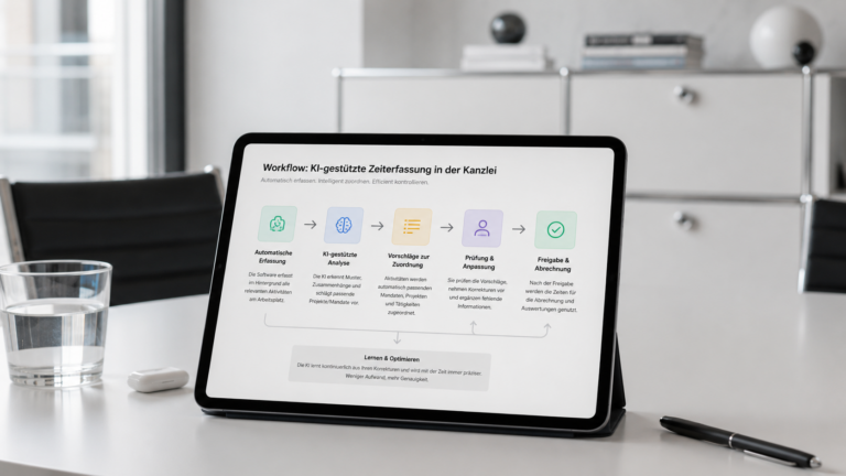 Workflow Zeiterfassung mit KI